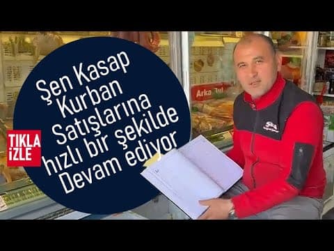 Şen Kasap ta Kurban Satışları Hız Kesmiyor