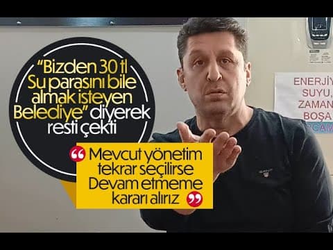 Süleyman Han Karaman Belediyesine resti çekti