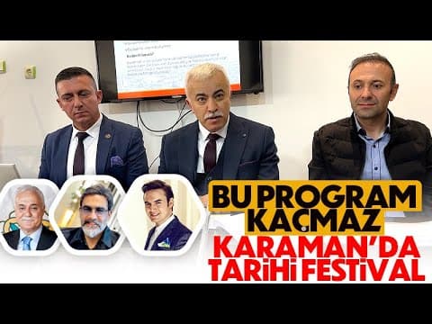 Gurbetten Sılaya Festivalinin tanıtım programı yapıldı.