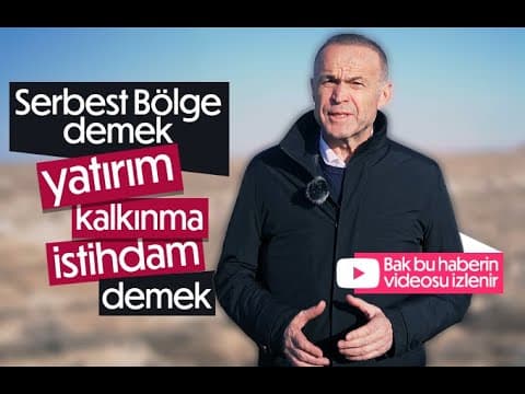Mevlüt Akgün: Serbest Bölgeyi Karaman’a Kazandıracağız