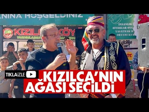 Adem Aras Kızılca'nın Ağası seçildi