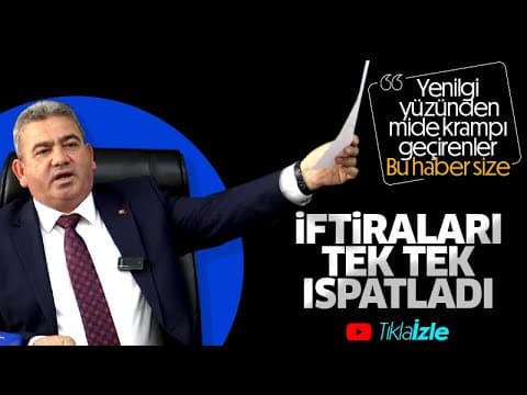 Soner Yeşildaş Haberlerin iftira olduğunu ıspatladı.