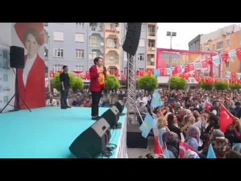 Meral Akşener Karaman Mitingi